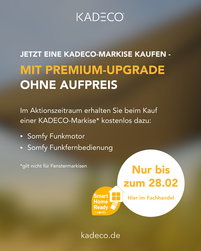 KADECO Markisen-Winteraktion